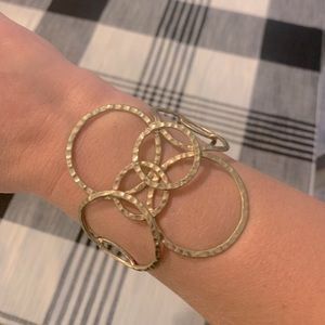 Matte Gold Cuff Bracelet